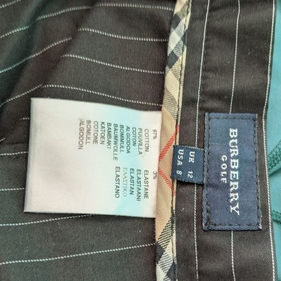 𝅺burberry Golf pants size 8 in EUC - Picture 6 of 6